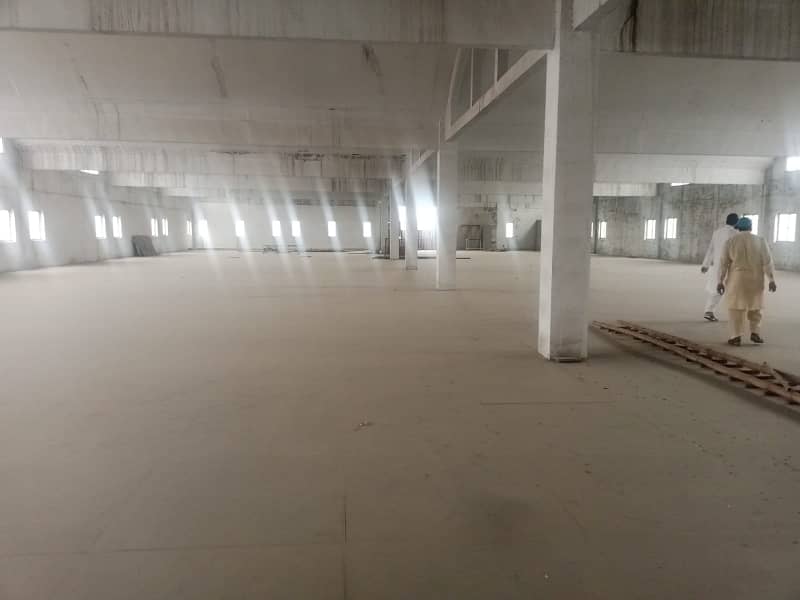 10000 Square Feet factory/ warehouse available for rent in Main Madir e Millat road Lahore 0