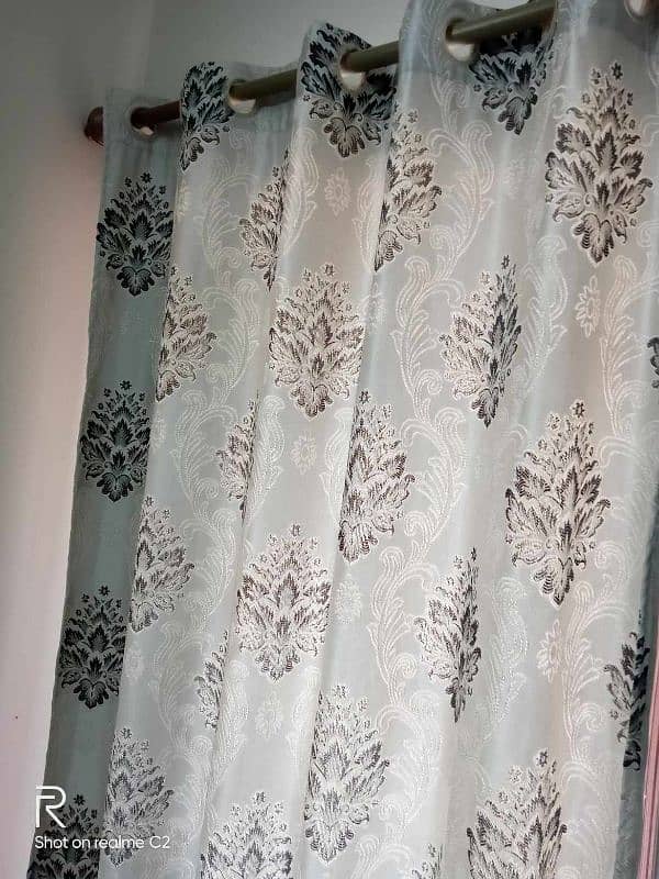 4 pieces Curtains. 3