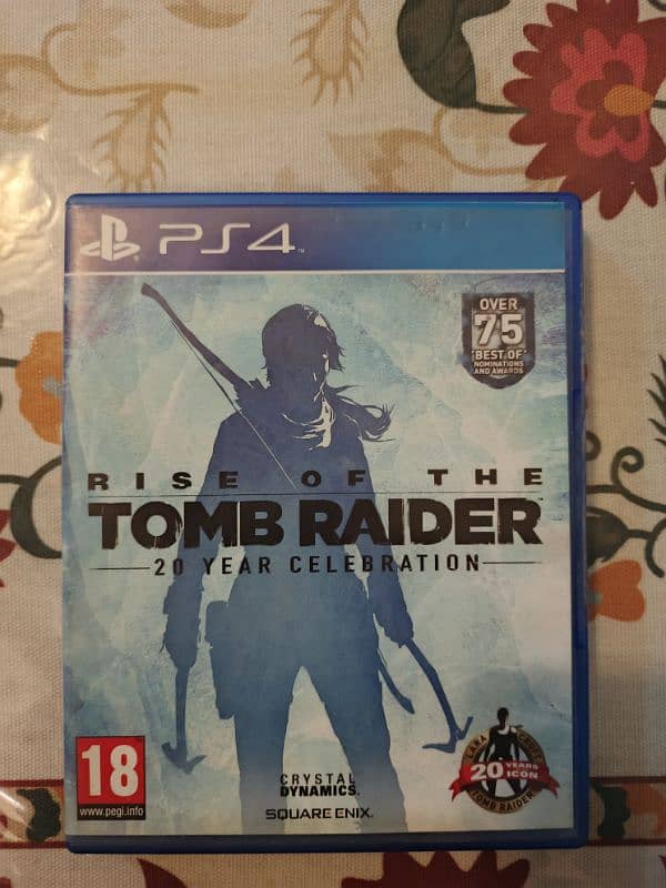 Rise of the tomb raider Ps4 Game 0