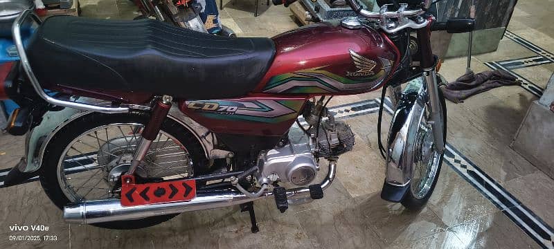 Honda cd 70 lush condition for sale 0