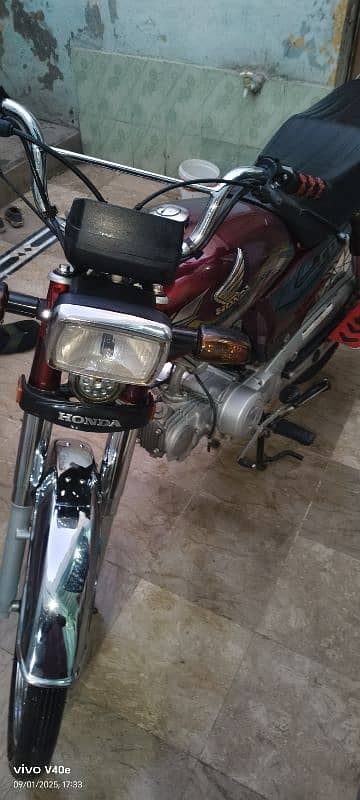 Honda cd 70 lush condition for sale 1