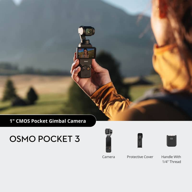 DJI Osmo Pocket 3 Standard Kit & Creator Combo Kit 3