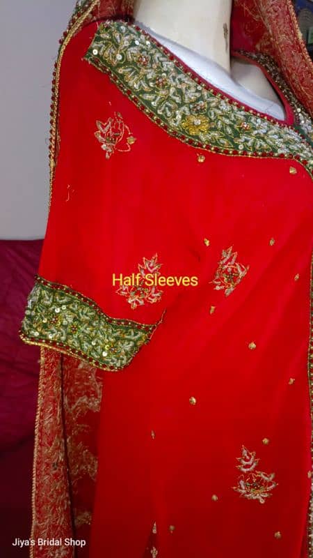 Used Bridal Sharara For Dulhan 6