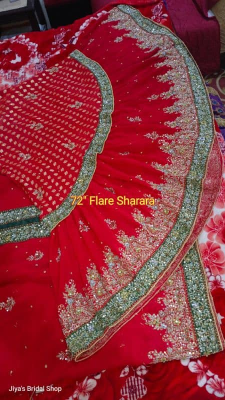 Used Bridal Sharara For Dulhan 8