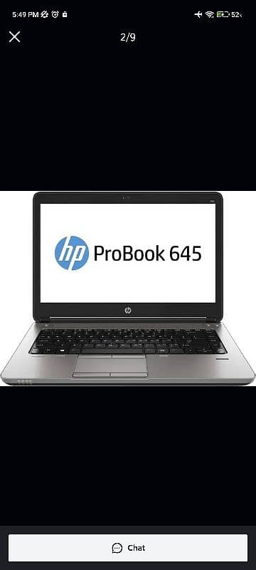 Probook 645 G3| 8gb ram| 500gb SSD| Gaming Laptop 5