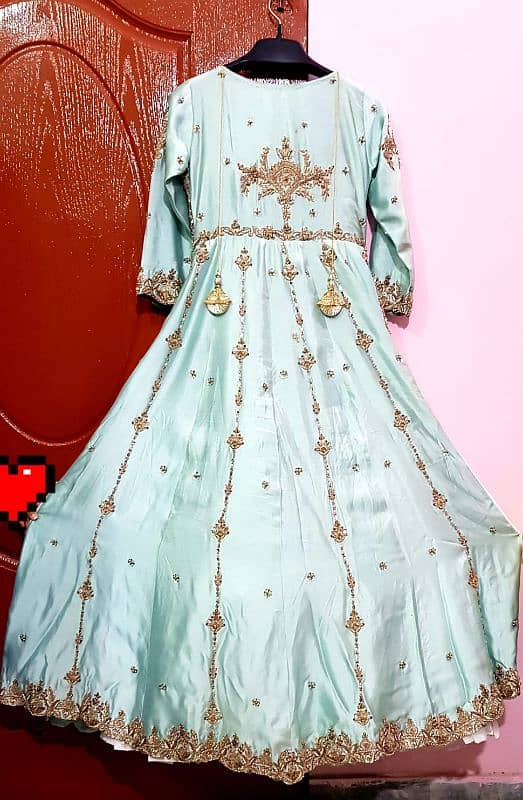 Bridal maxi/ Barat lenga/Walima maxi/Bridal wedding dress/ walima maxi 14