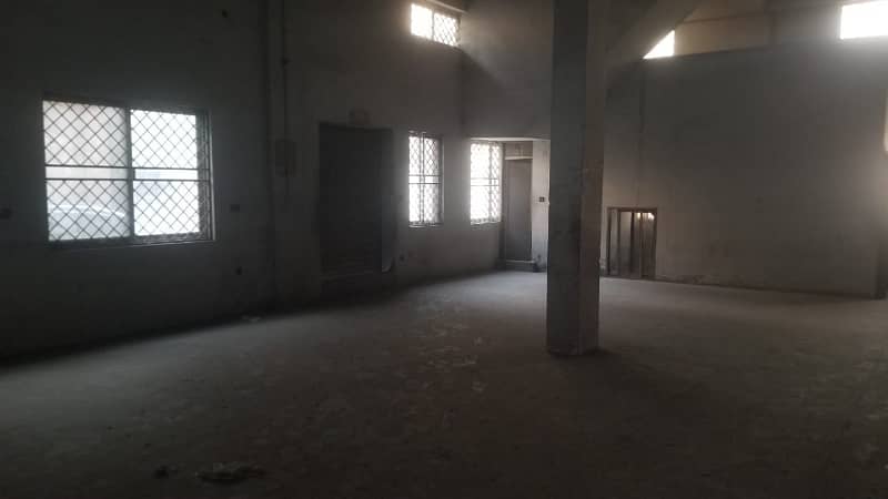 12000 square triple story for factory/warehouse or IT office Available for Rent in Peco Road Lahore 6