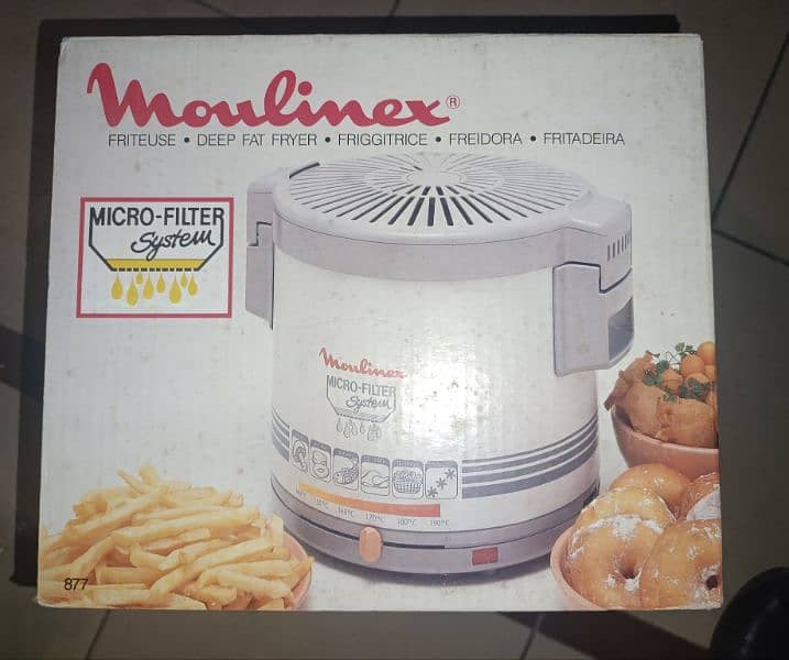 maulinex deep fryer made in France new 0