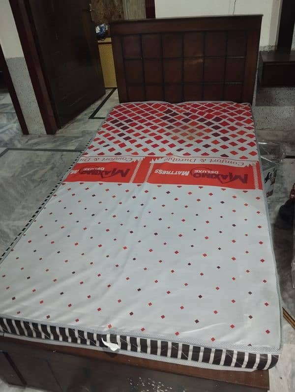 Single Bed with Mattress ( 2 in 1) 2