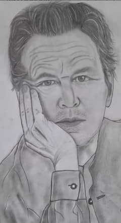 imran khan IK(804) sketch for sale