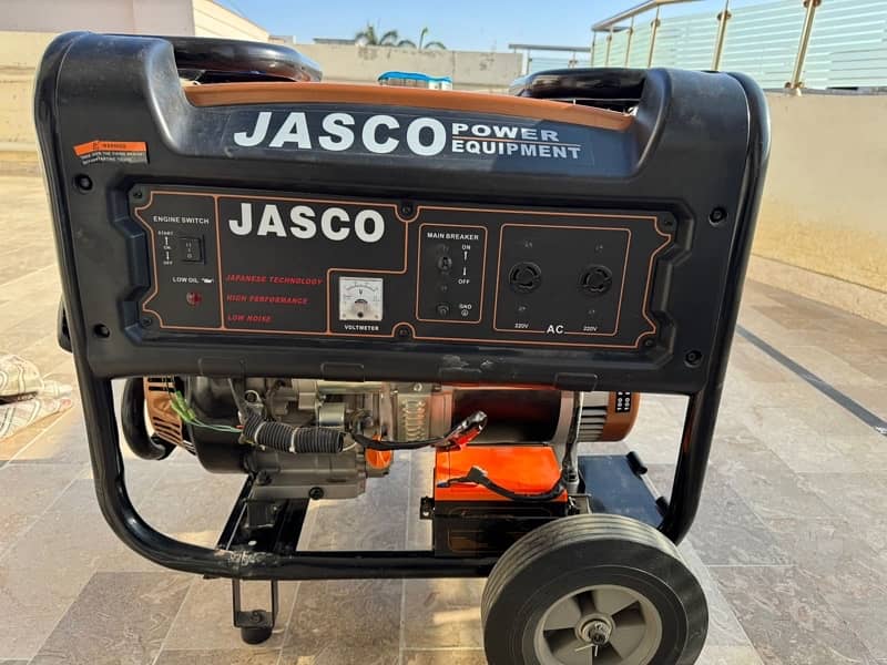 Jasco 6 KVA Generator Almost Brand New 3