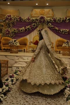 Bridal maxi/ Barat lenga/Walima maxi/Bridal wedding dress/ walima maxi