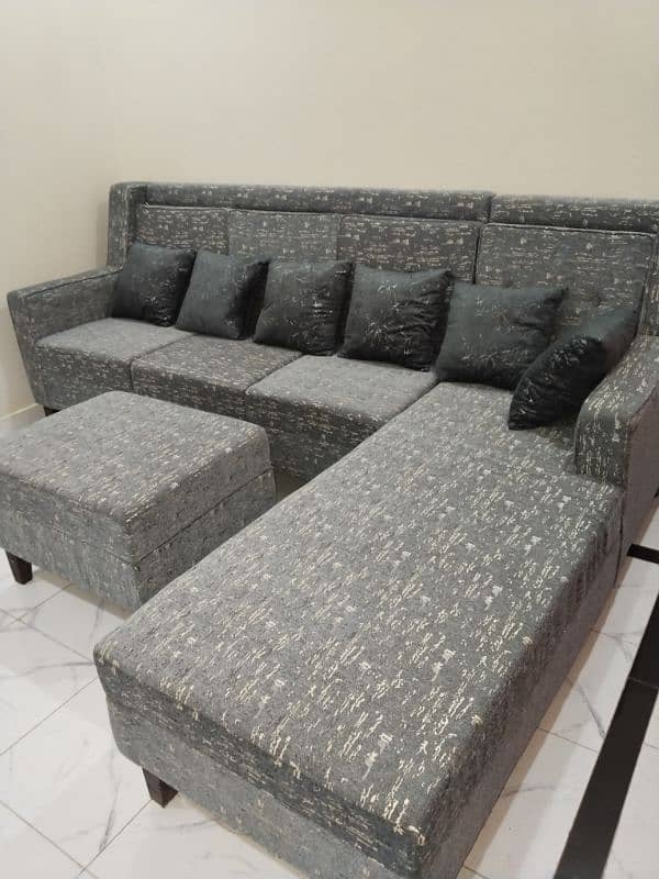 L shape Sofa set 1