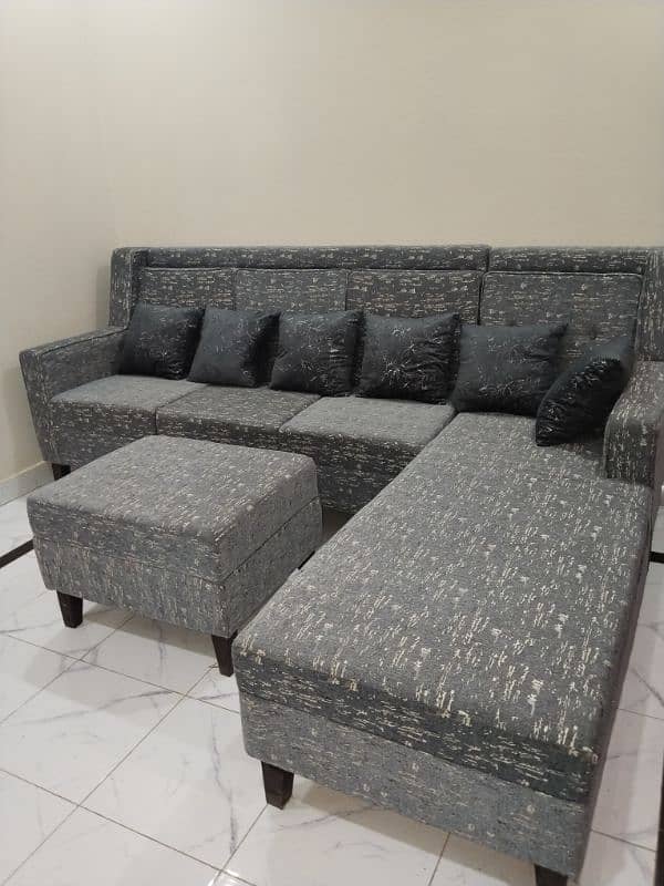 L shape Sofa set 2