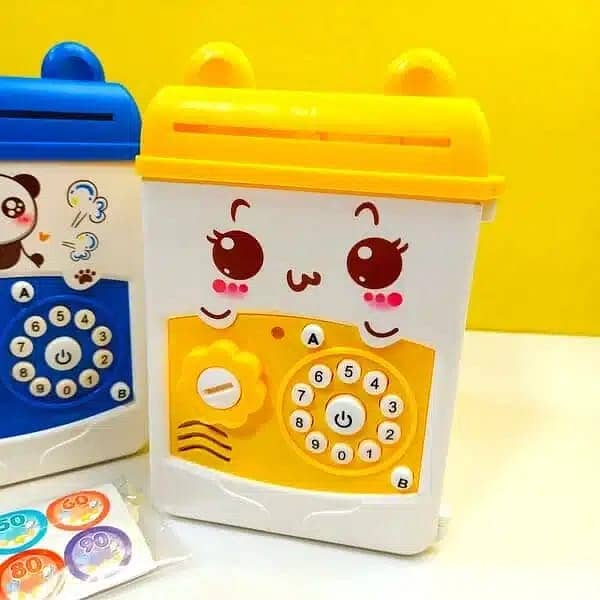 Money Safe Bank For Kids – Fun, Secure & Interactive Savings Vault! 1