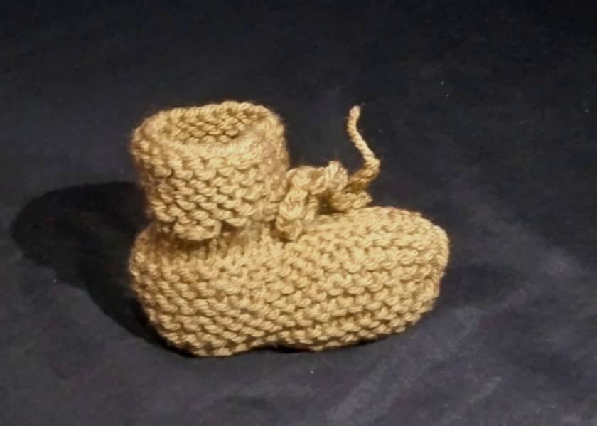 Crochet baby shoes 2