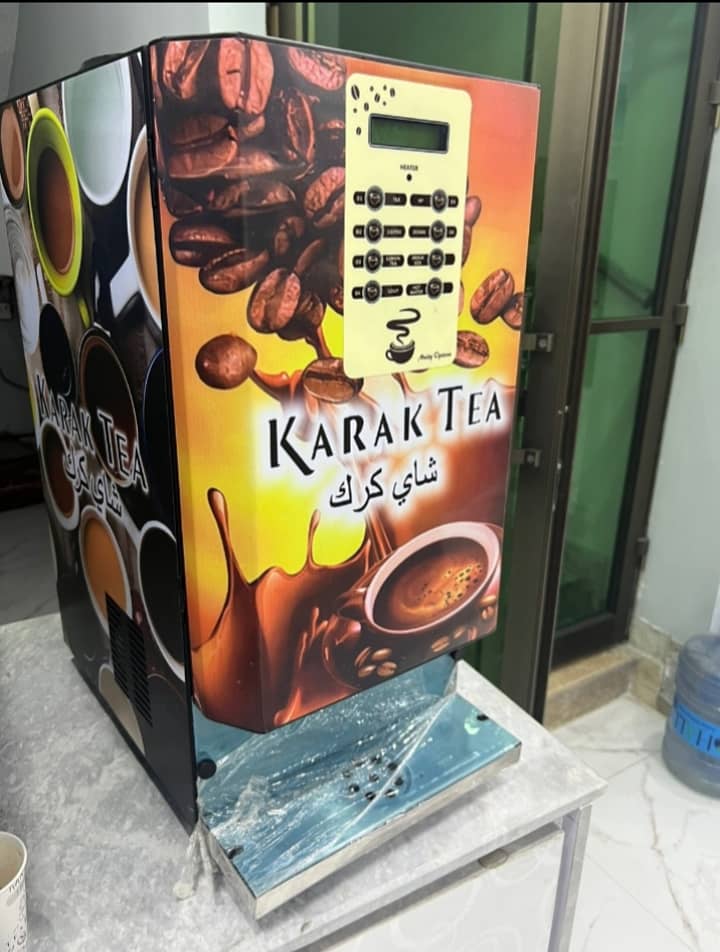 Tea and coffee vending machine/6 months warranty 11