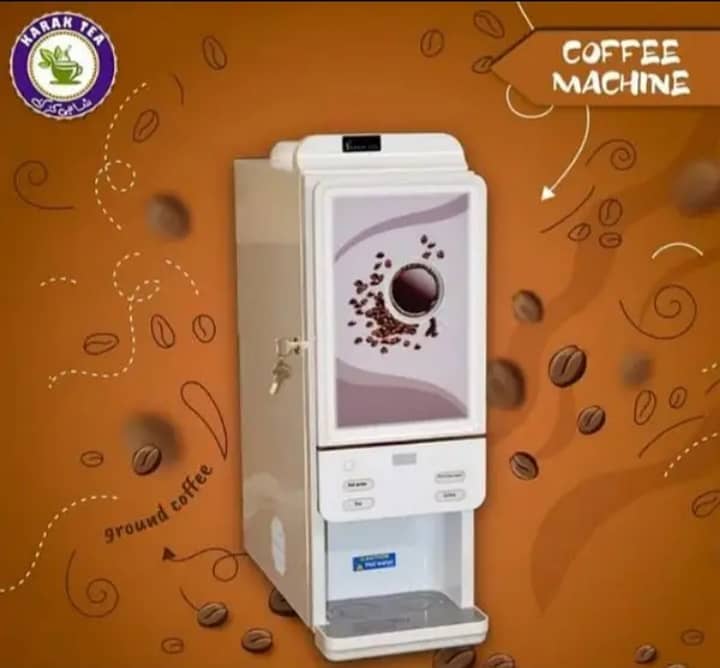 Tea and coffee vending machine/6 months warranty 13