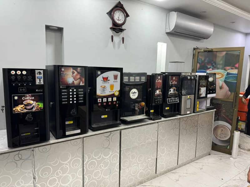 Tea and coffee vending machine/6 months warranty 15