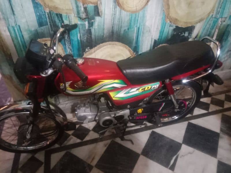 Honda 70 cc bike(03087699446) 4