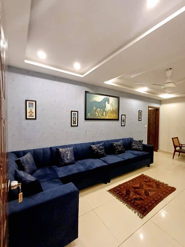 Furnished 1 Bed Flat For Rent in Bahria Town Lahore 16