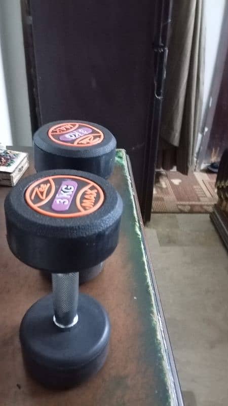 Dumbbell 3 kg each 1