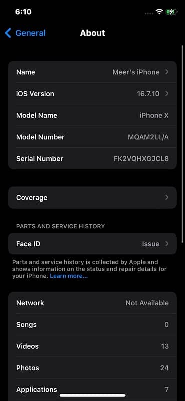 iphone x 256gb non pta 0