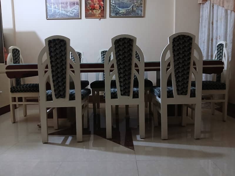 Dinning Table & 8 Chairs 3