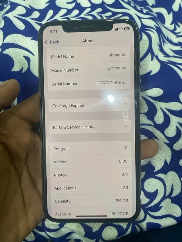 iphone xs 256 non pta lakin sim chalti ha 3