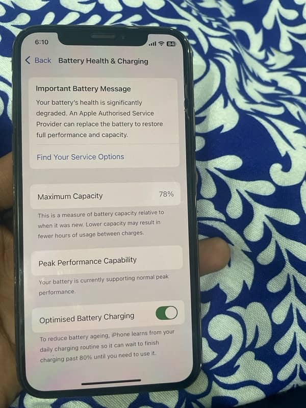 iphone xs 256 non pta lakin sim chalti ha 4