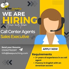 Hiring call center agents - calling agents  experienced/fresh