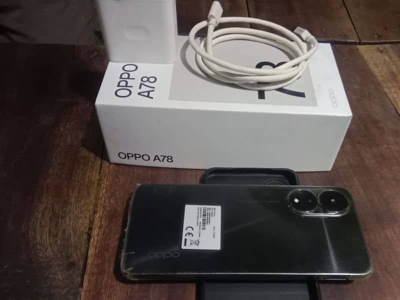 oppo a78 8 GB 256 GB 10 by 10 3