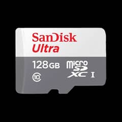 Sandisk 128gb memory card