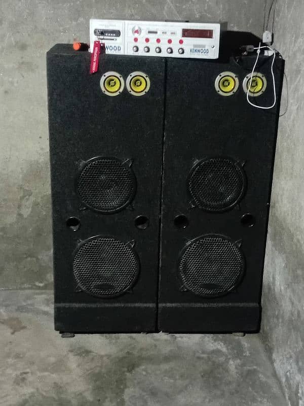 sound system with excellent condition kit 0