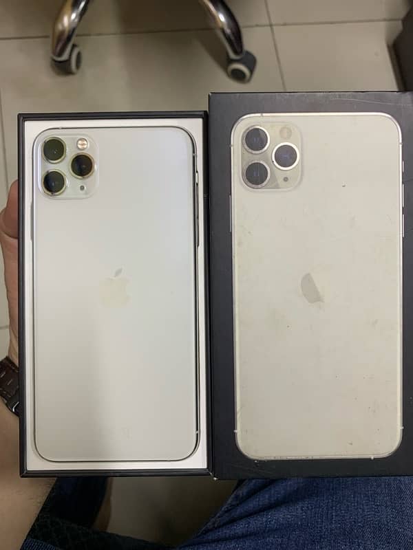 IPHONE 11 PRO MAX 256GB PTA APPTOVED WHITE 9