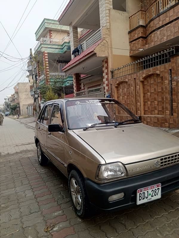 Suzuki Mehran VXR 2015 karachi number exchange possible 2