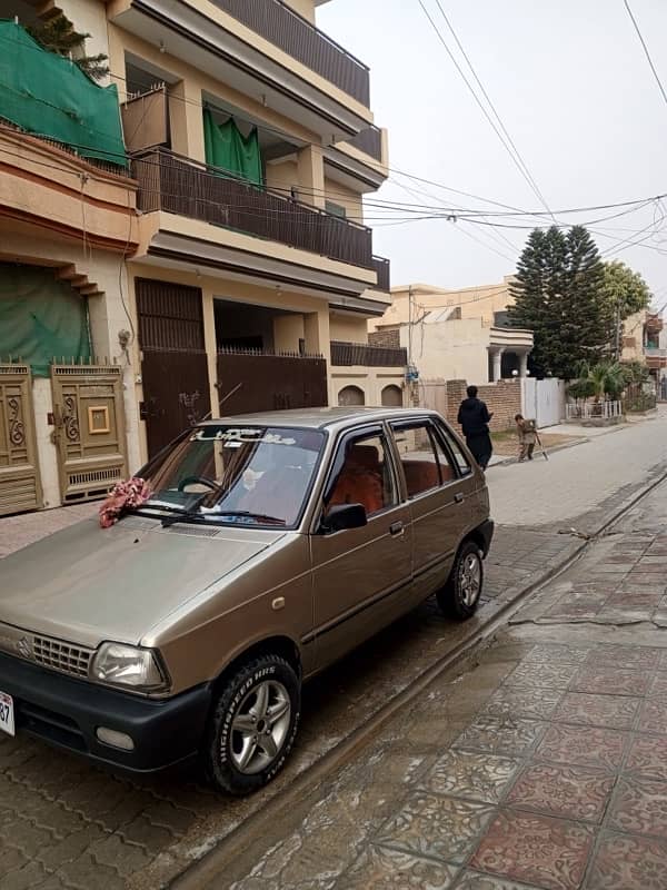 Suzuki Mehran VXR 2015 karachi number exchange possible 4