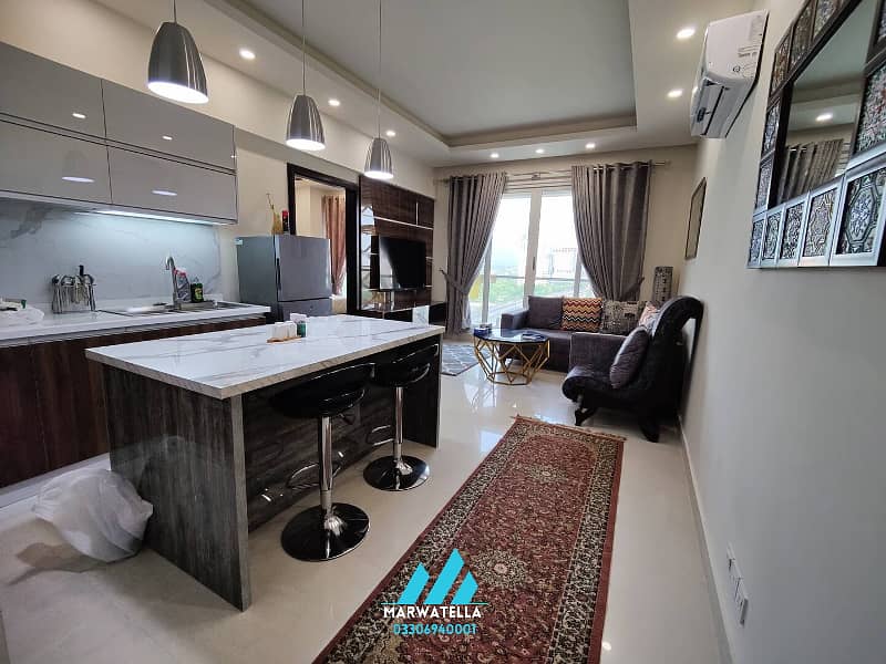 Decent one bedroom apartment for daily basis rent in Elysium Mall 0