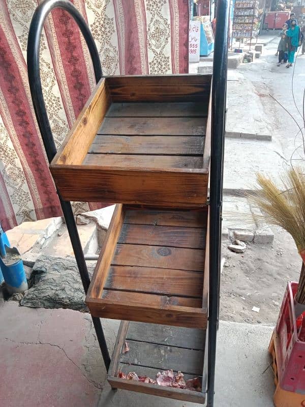 fruit and vegetables racks urgent sale 3