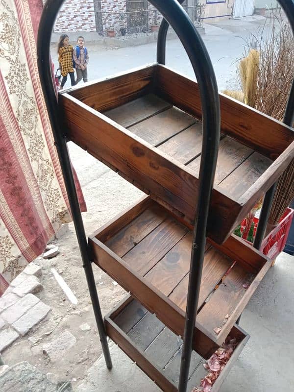 fruit and vegetables racks urgent sale 4