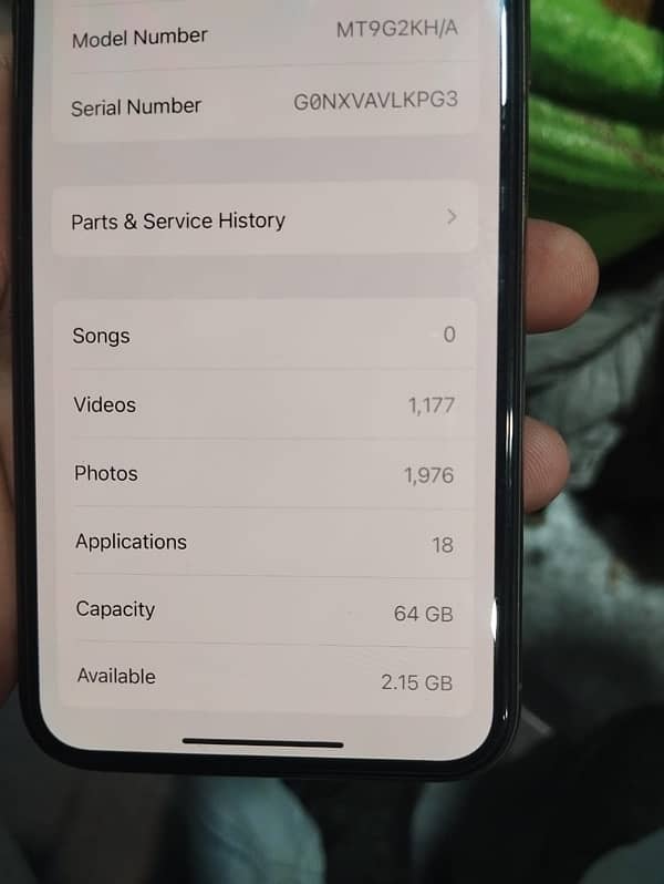 iPhone XS pta approved double sim 2