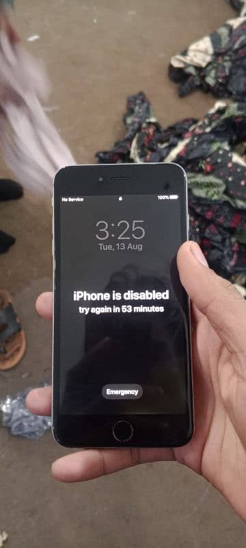 only watsap 03029608640i phone 6plus all ok non pta 64 GB 4