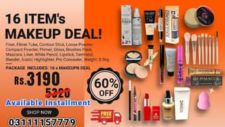 *16 Item's Makeup Deal!* *60% Off*