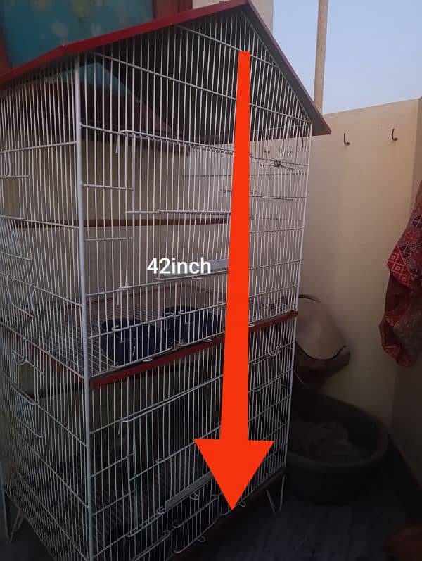 pinjra for birds - good condition cage 0