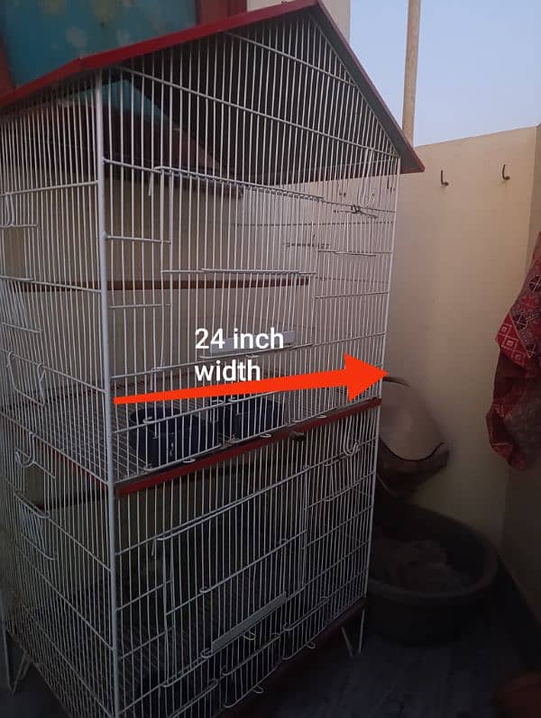 pinjra for birds - good condition cage 1