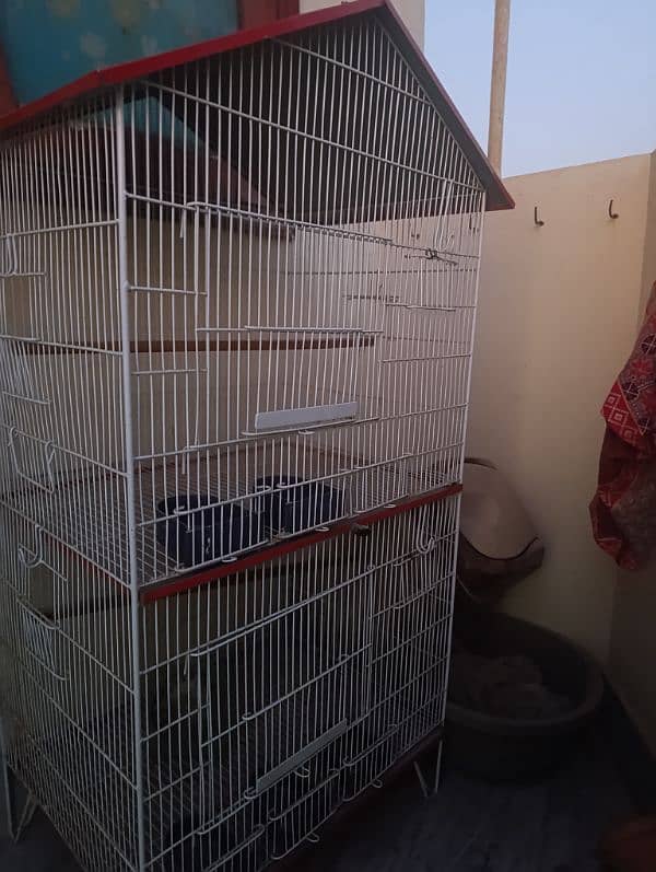 pinjra for birds - good condition cage 4