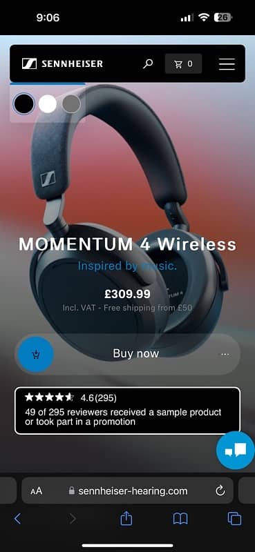 Sennheiser Momentum 4 Wireless New 2