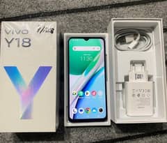 vivo y18 new 1 months use ha box charger sab Kuch ha