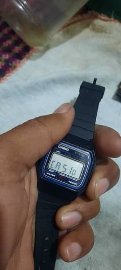 Casio f91w original old watch