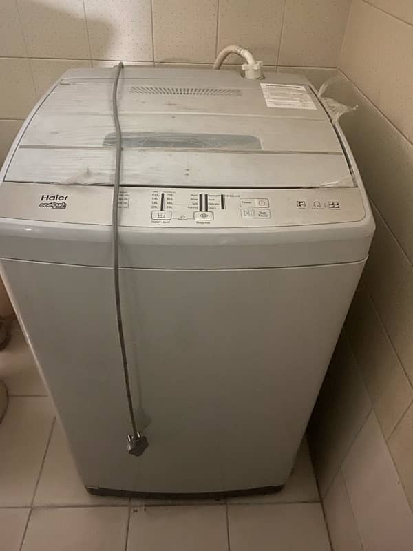 haier 8kg top loaded machine 3